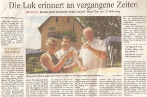 18.07.2013 - Allgemeine Zeitung, Bingen